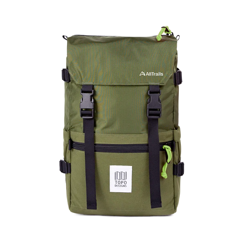 AllTrails × Topo Rover Pack - Olive