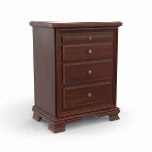 Amish Classic Nightstand with Pullout Shelf