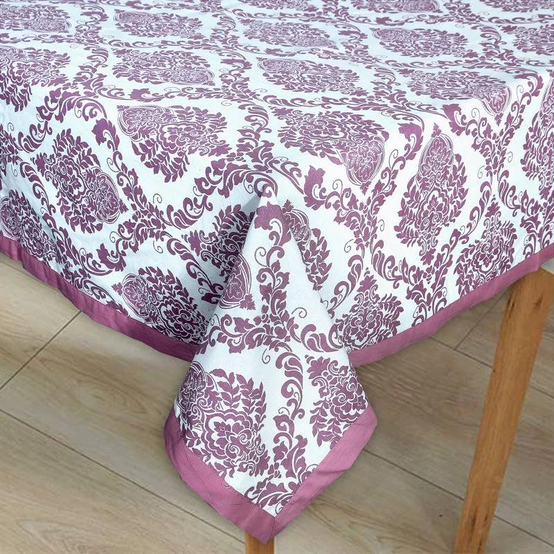 Ardila Ethnic Table Cover - Purple