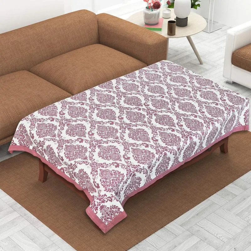 Ardila Ethnic Table Cover - Purple