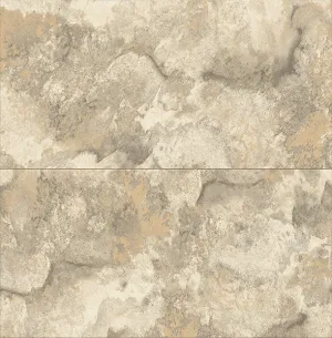 Aria Neutral Marbled Tile Wallpaper from Fusion Advantage Collection