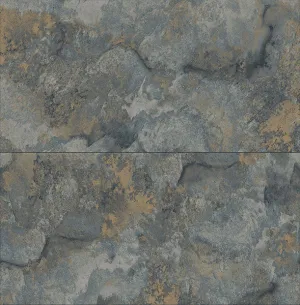 Aria Slate Marbled Tile Wallpaper from Fusion Advantage Collection
