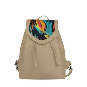 Beige City Serenade Backpack Mythical Flame