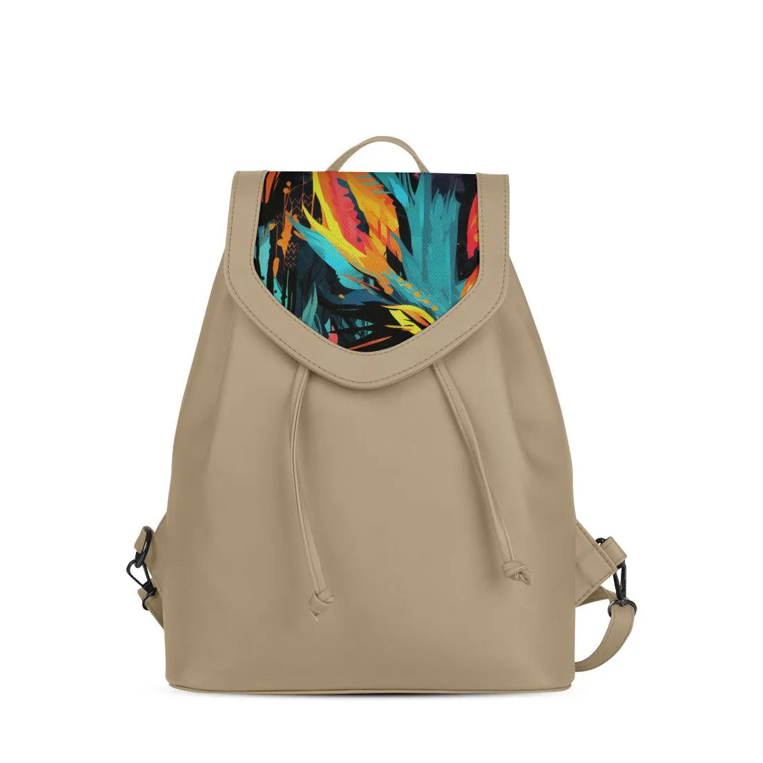 Beige City Serenade Backpack Mythical Flame