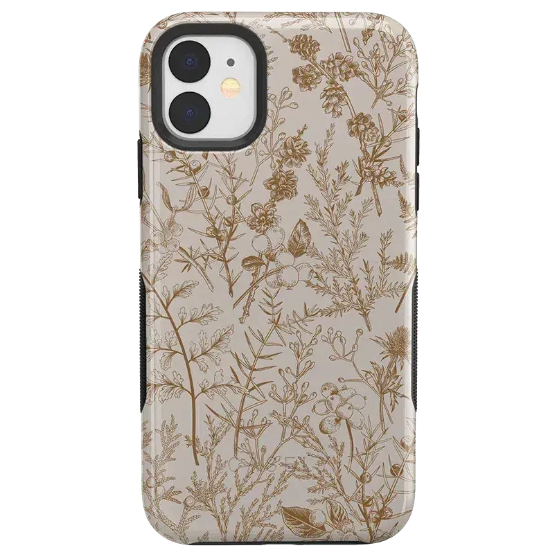 Beige Garden | Neutral Floral Case