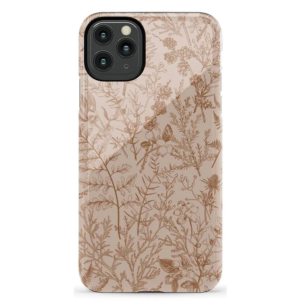 Beige Garden | Neutral Floral Case