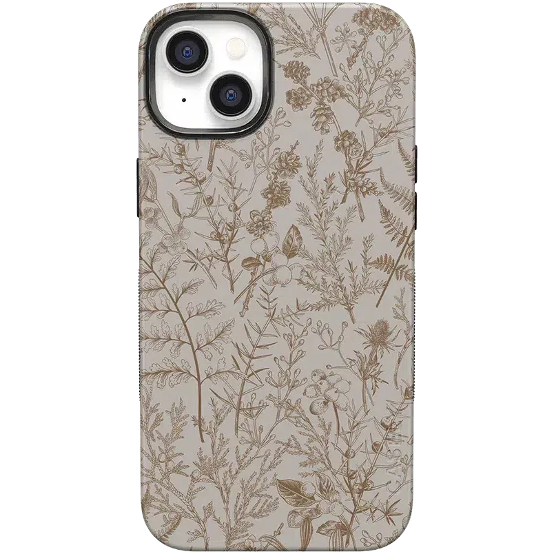 Beige Garden | Neutral Floral Case