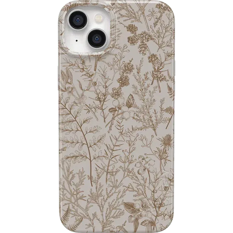 Beige Garden | Neutral Floral Case