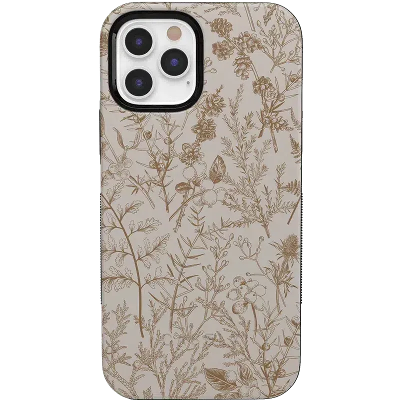 Beige Garden | Neutral Floral Case