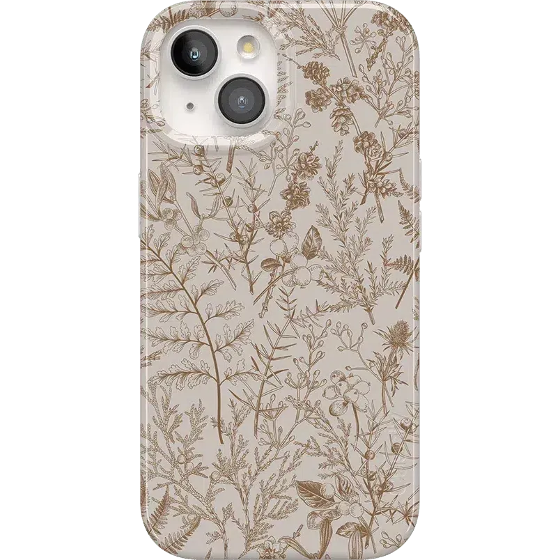 Beige Garden | Neutral Floral Case
