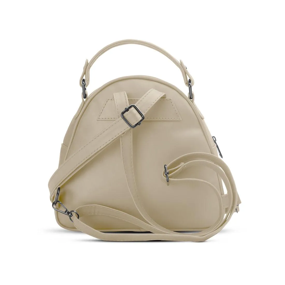 Beige Mini Voyage Backpack Scratchline