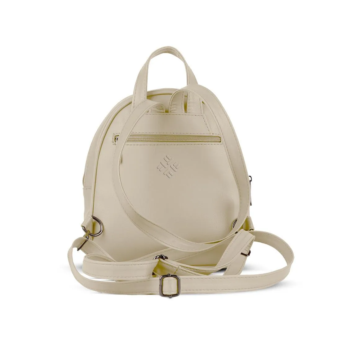 Beige O Mini Backpacks Sugarsnap