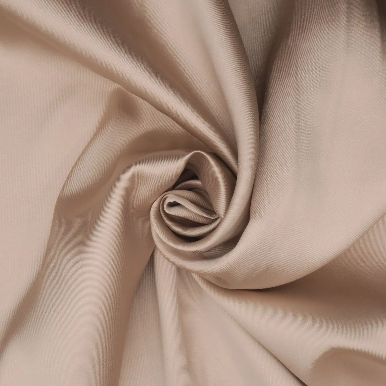 Beige Solid Mikado Fabric
