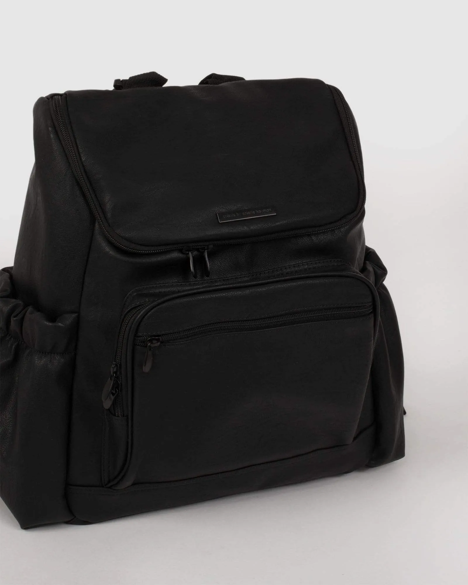 Black Baby Bag Backpack