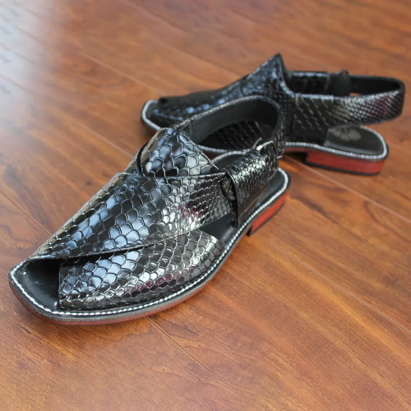 Black Stylish Peshawari for Men