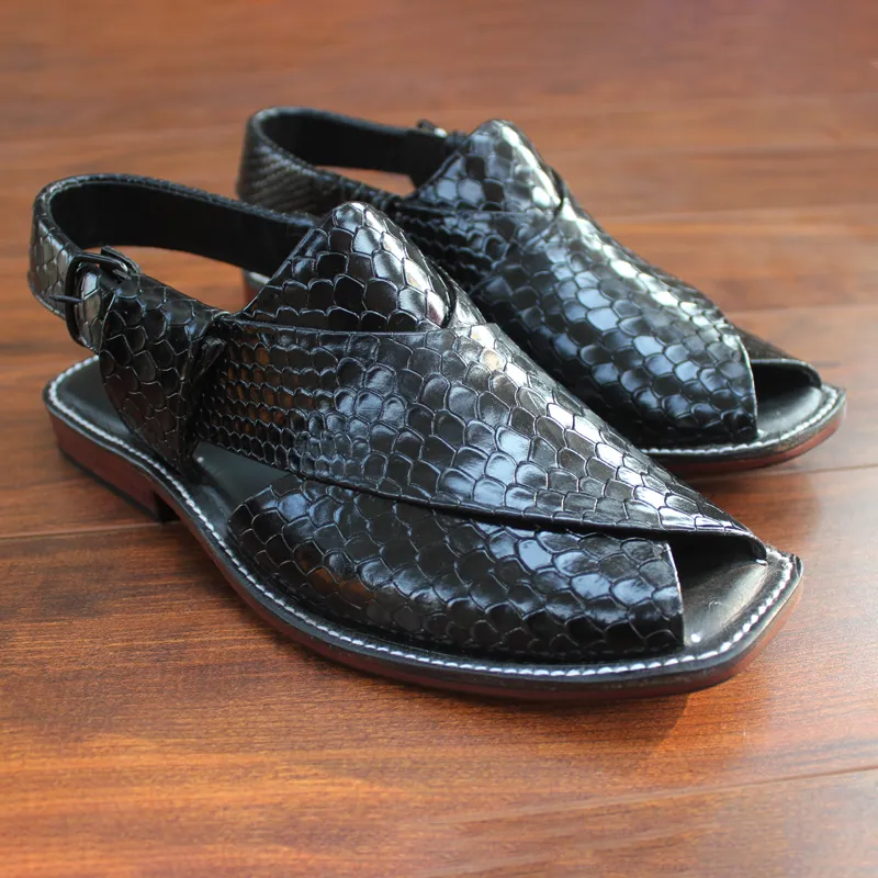 Black Stylish Peshawari for Men