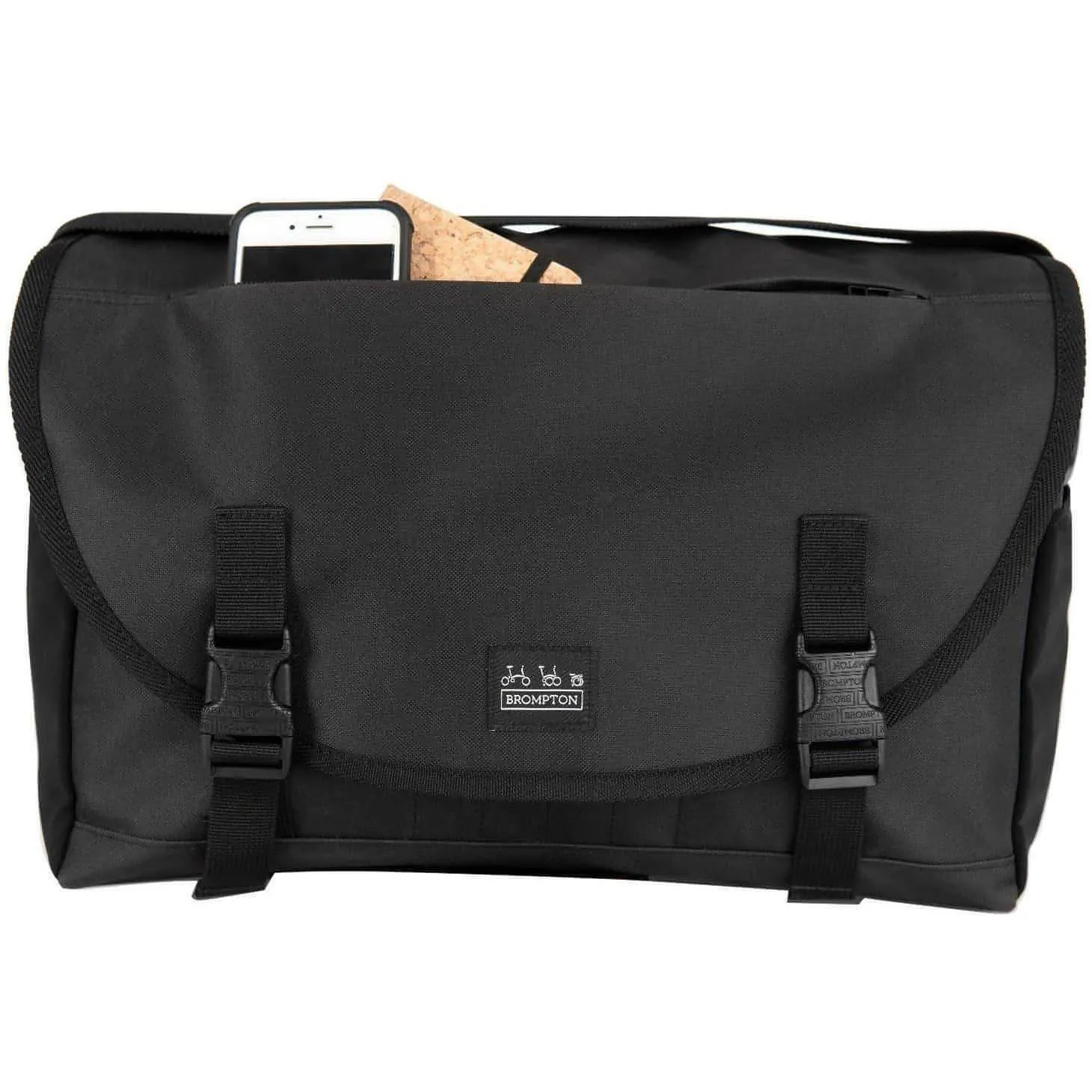 Brompton Metro Medium Messenger Bag - Black