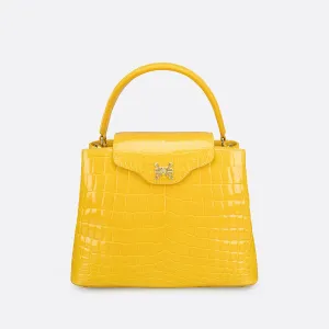 CREST FLAP HANDBAG