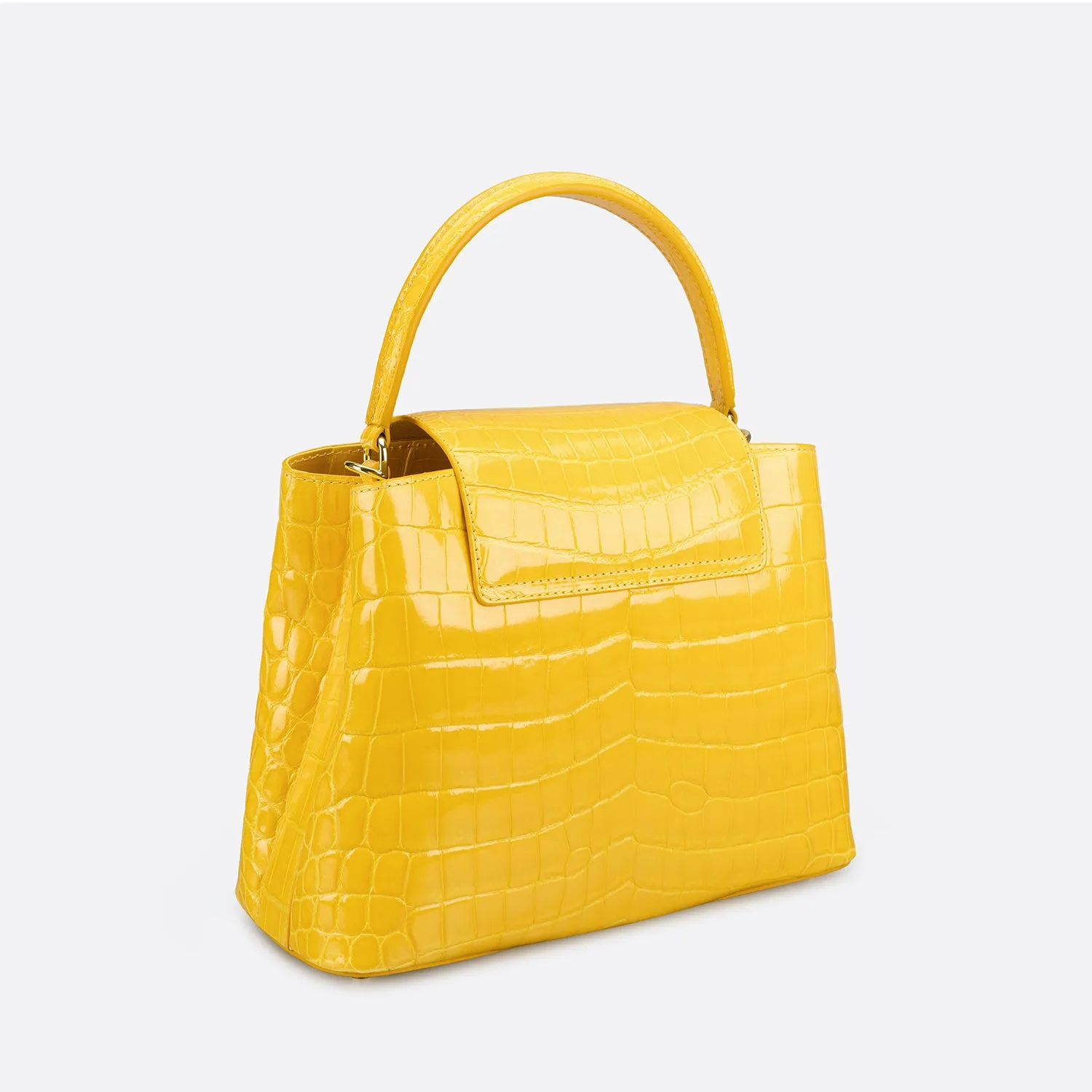 CREST FLAP HANDBAG