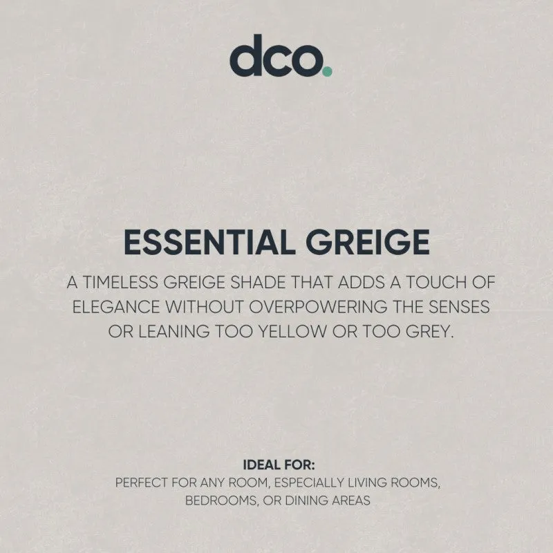 DCO Colour of the Year 2025 - Essential Greige