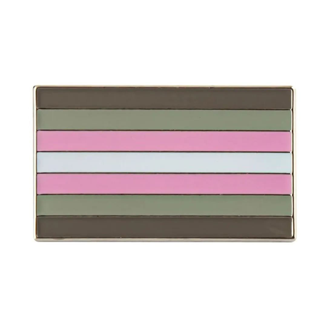 Demigirl Flag Pin