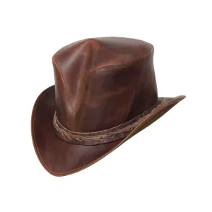 Desperado Leather Top Hat