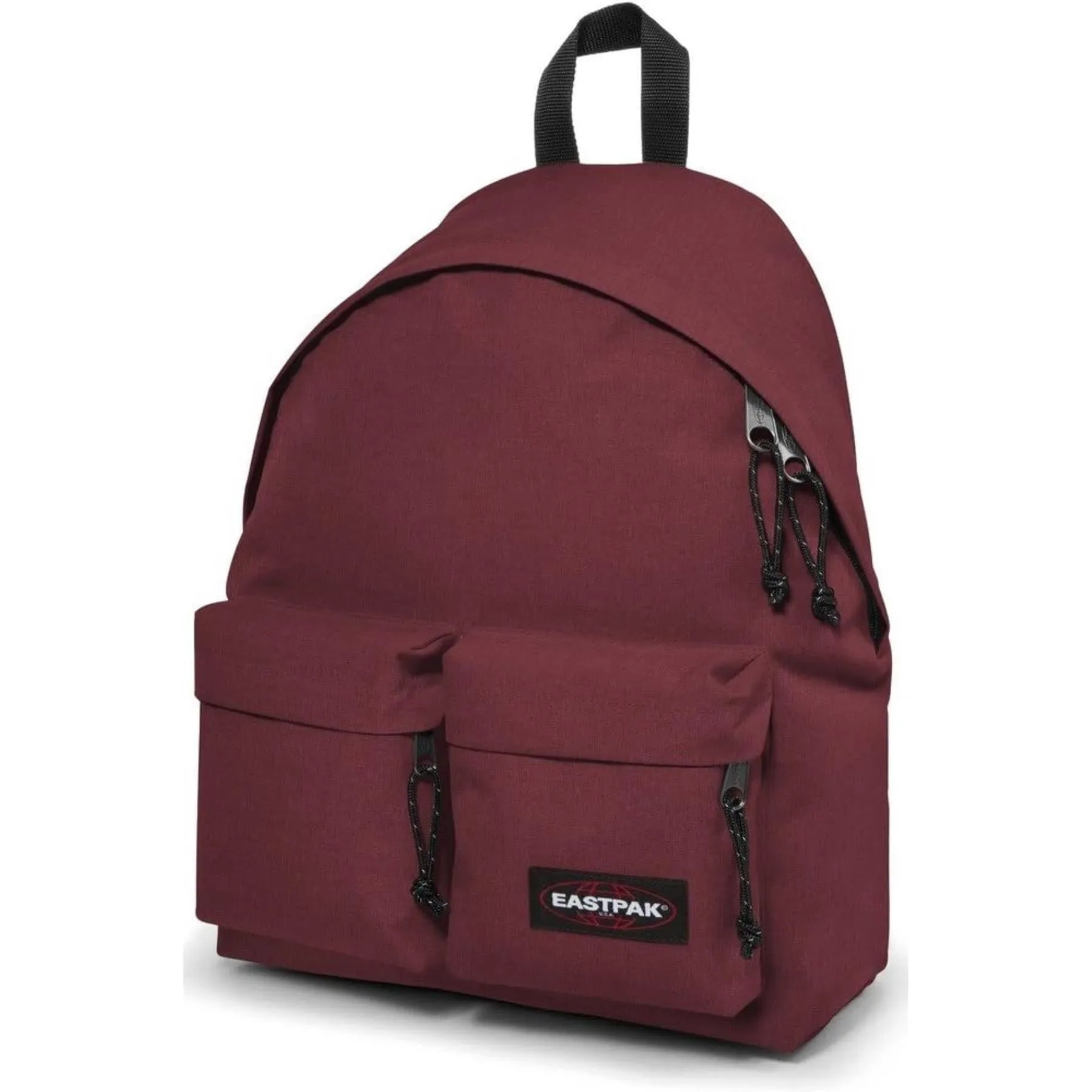 EastPak Padded Doubl'r Crafty Wine Twin Pocket Backpack