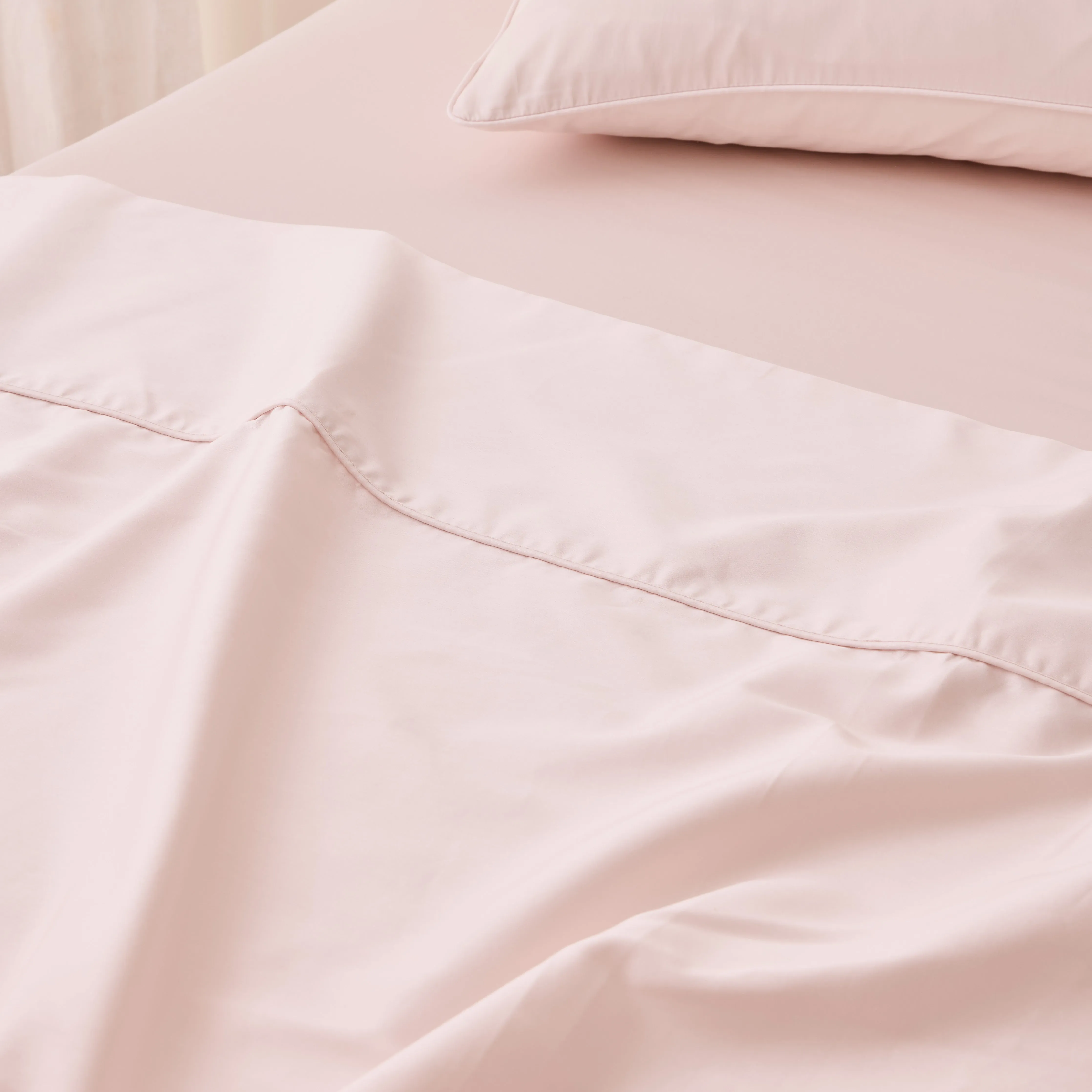 Eden Cotton - Marshmallow Flat Sheet