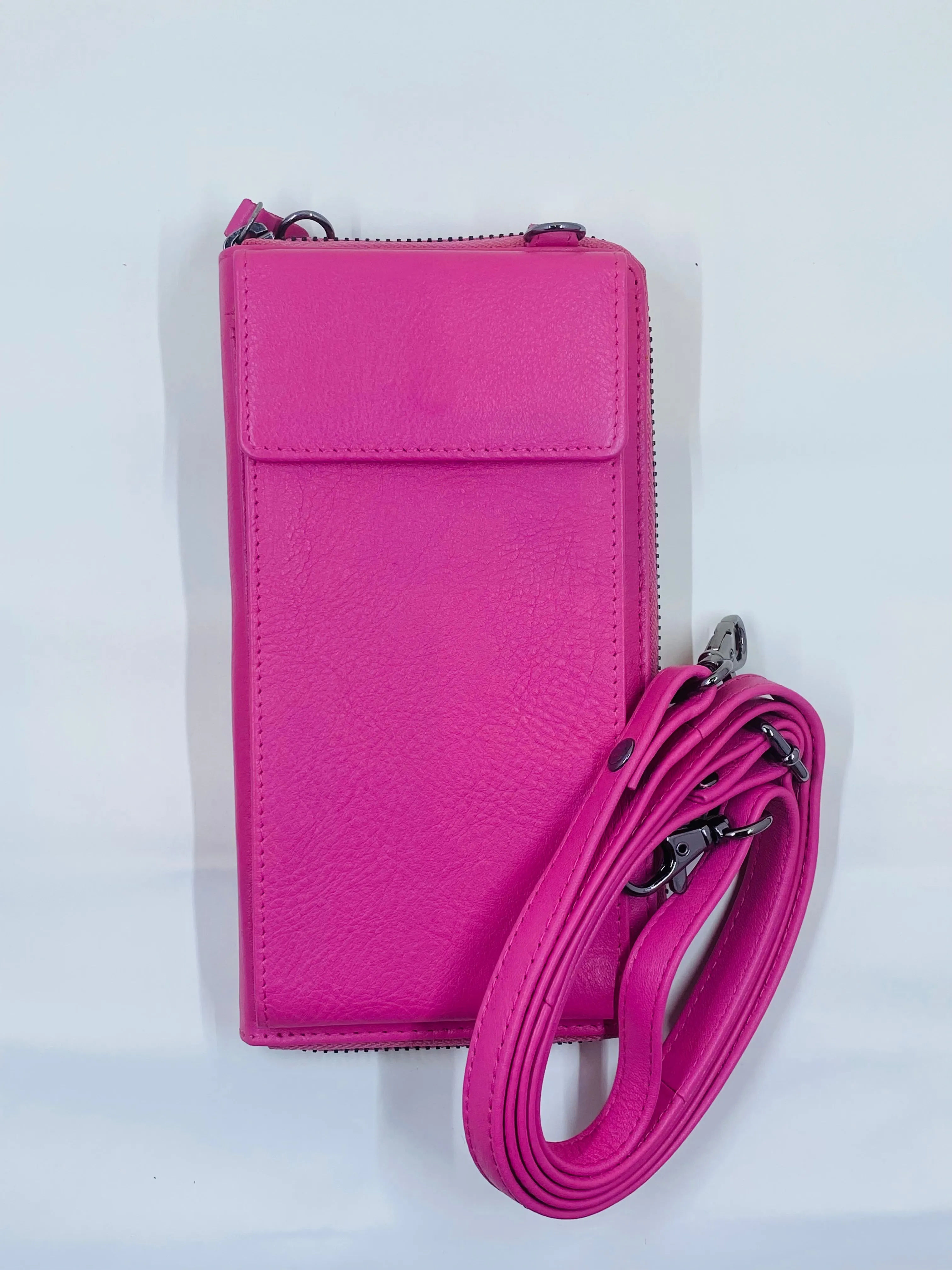Full Grain Leather Mobile Phone Bag