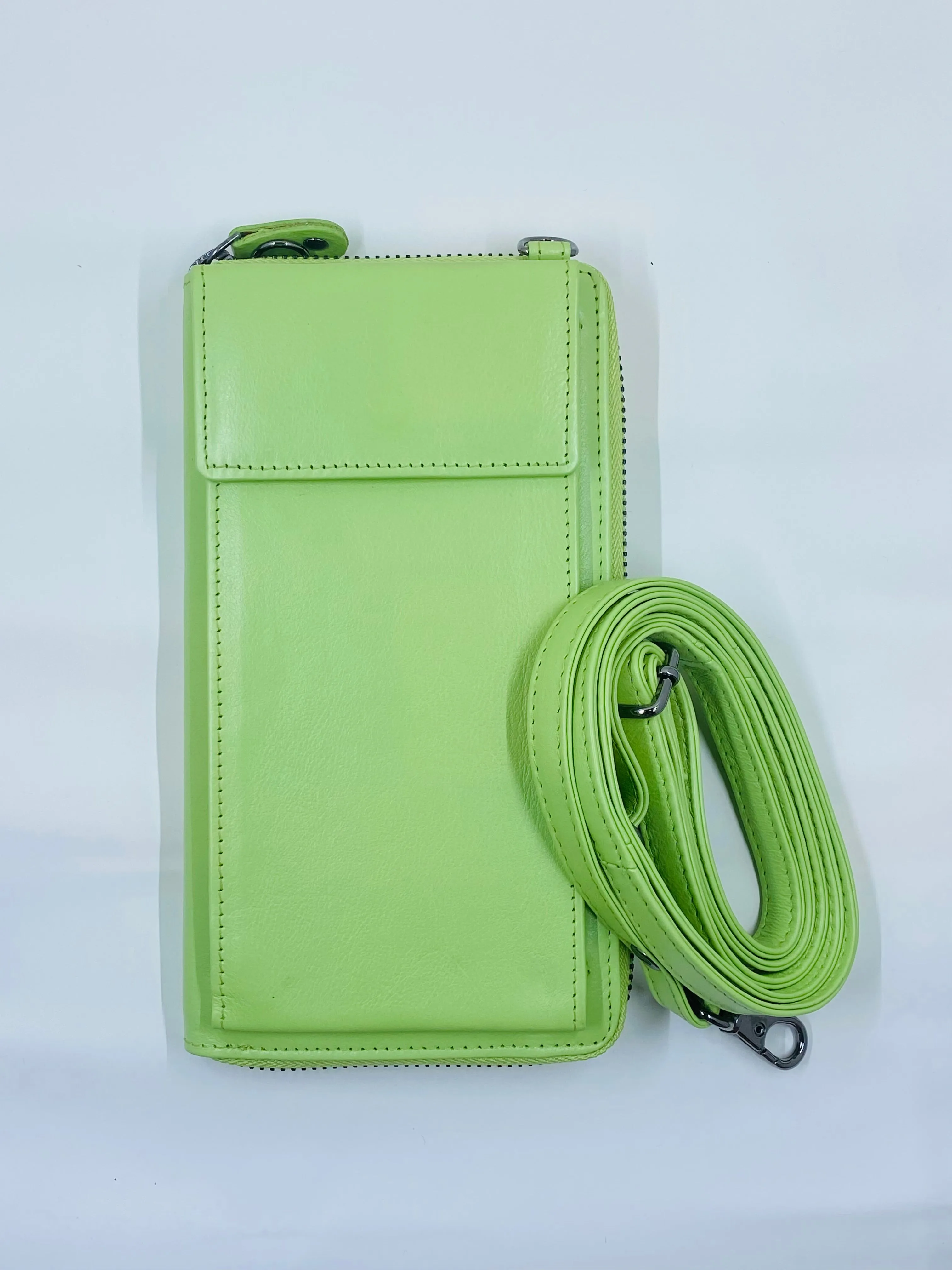 Full Grain Leather Mobile Phone Bag