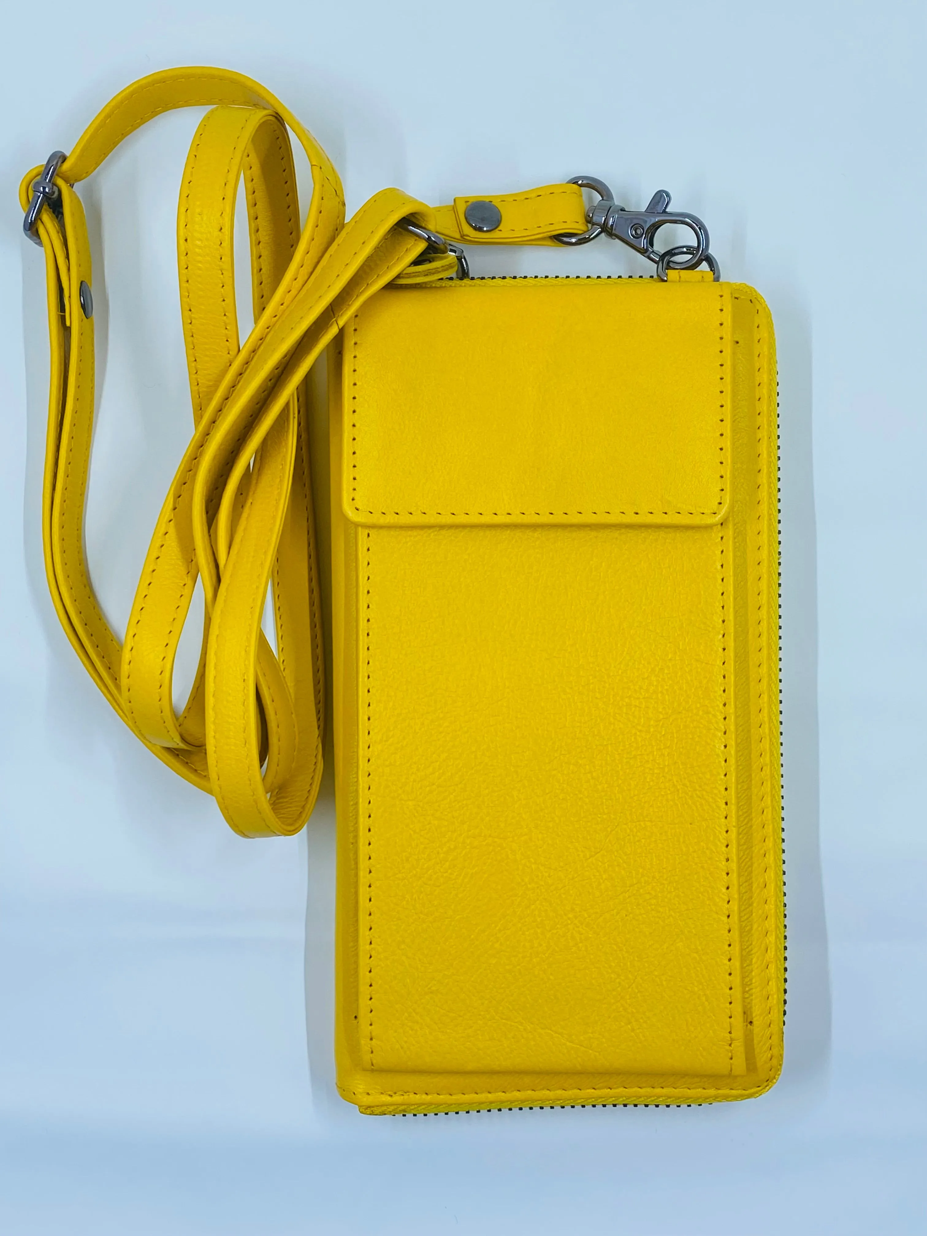 Full Grain Leather Mobile Phone Bag