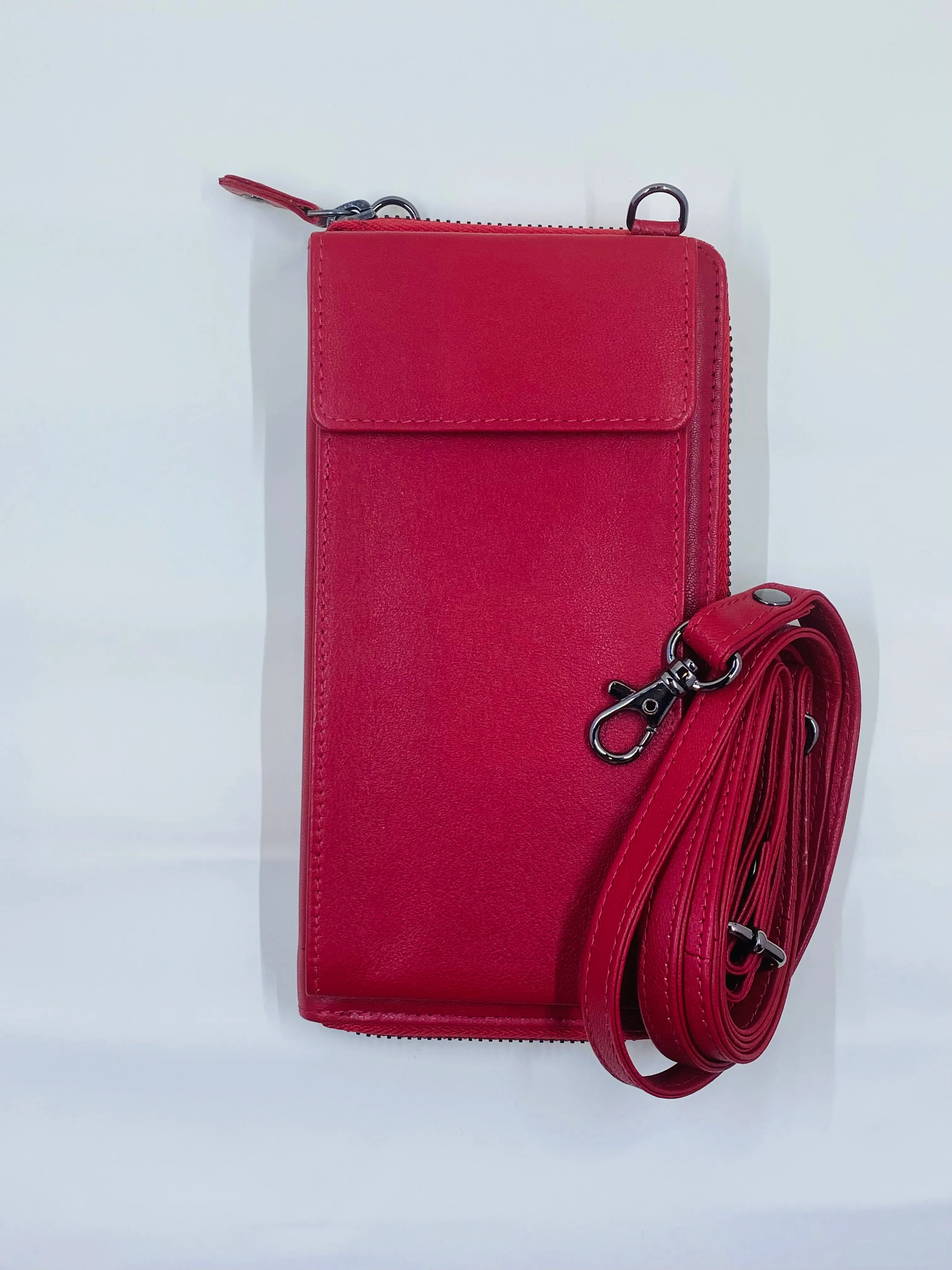 Full Grain Leather Mobile Phone Bag