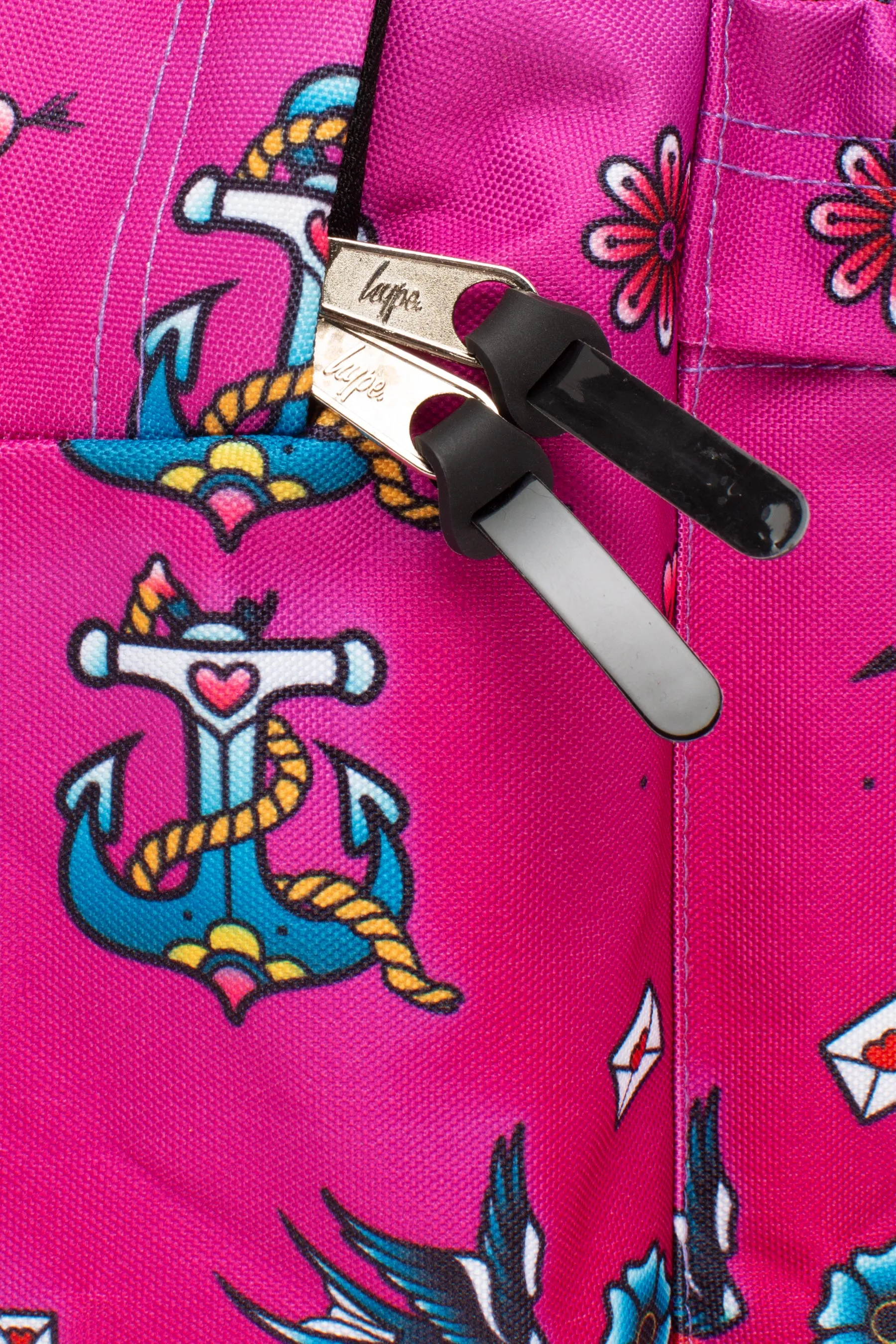 Hype Purple Tattoo Doodle Fade Backpack