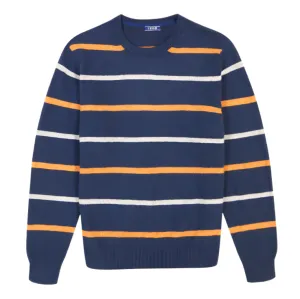 IZOD Mens Classic Striped Crew Neck Sweater
