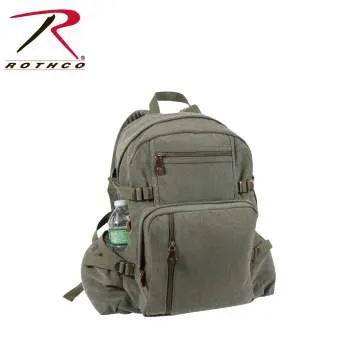 Jumbo Vintage Canvas Backpack