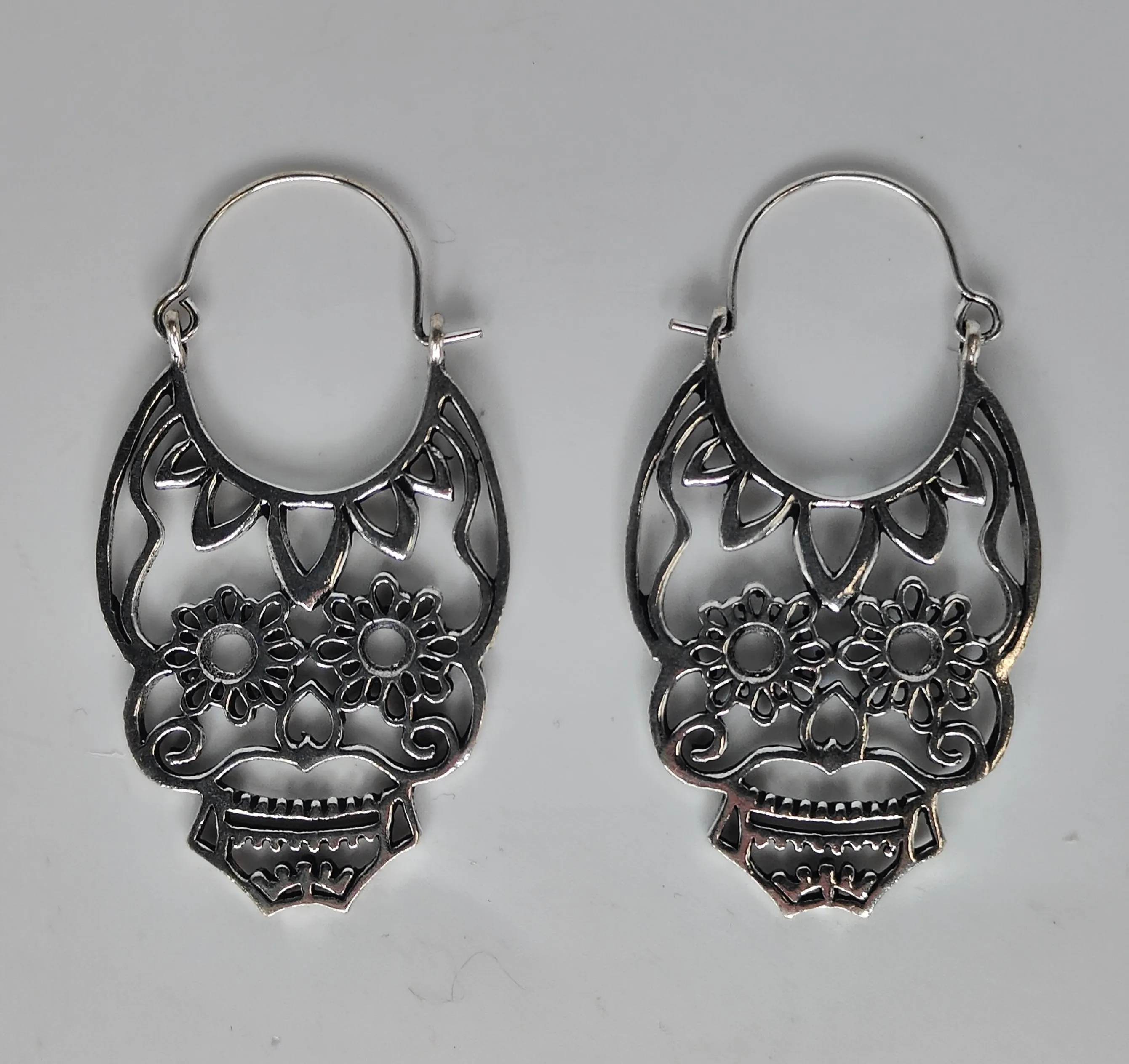Kala Sugar Skull Earrings