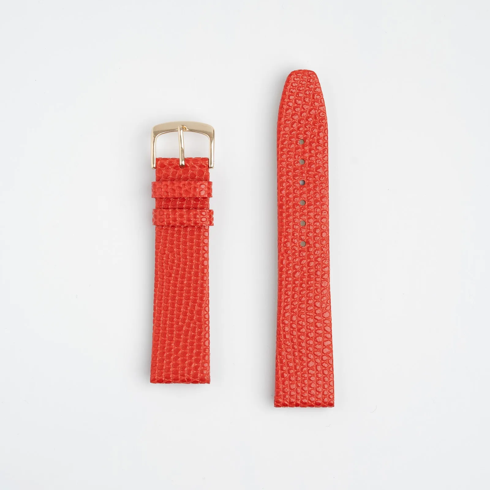 Mayfair Lizard Red Watch Strap