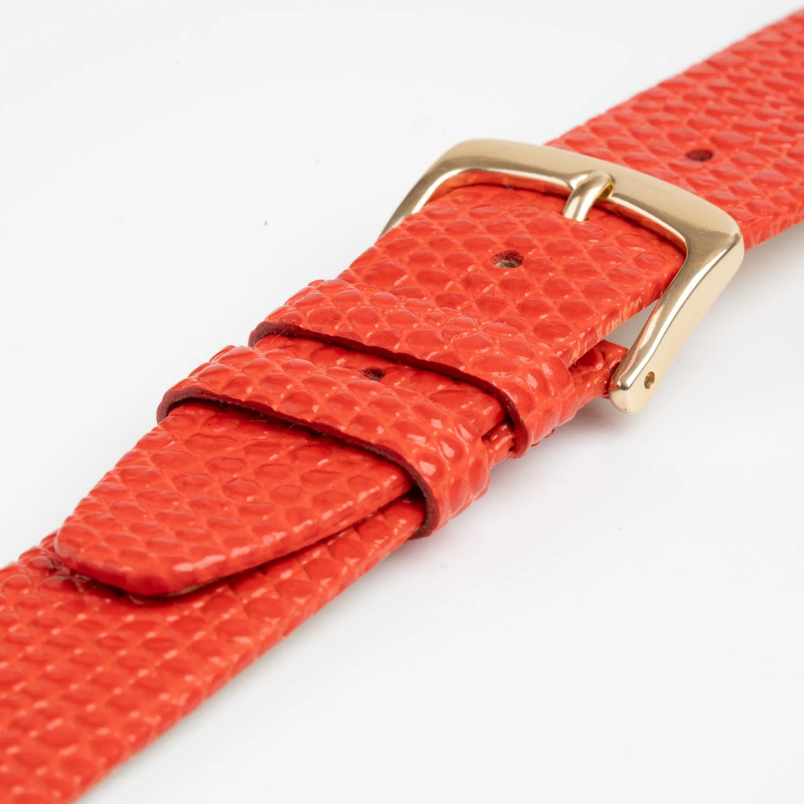 Mayfair Lizard Red Watch Strap