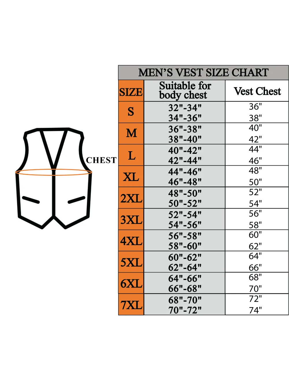 Men's Club Vest With Black Paisley Liner, Front Zipper & Concealed Carry Pockets