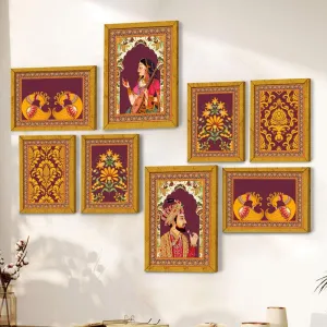 Mumtaz Shahjahan Wall Art - Set Of Eight