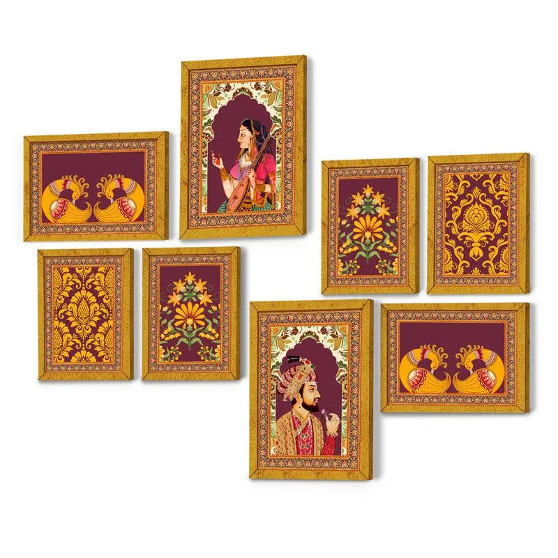 Mumtaz Shahjahan Wall Art - Set Of Eight