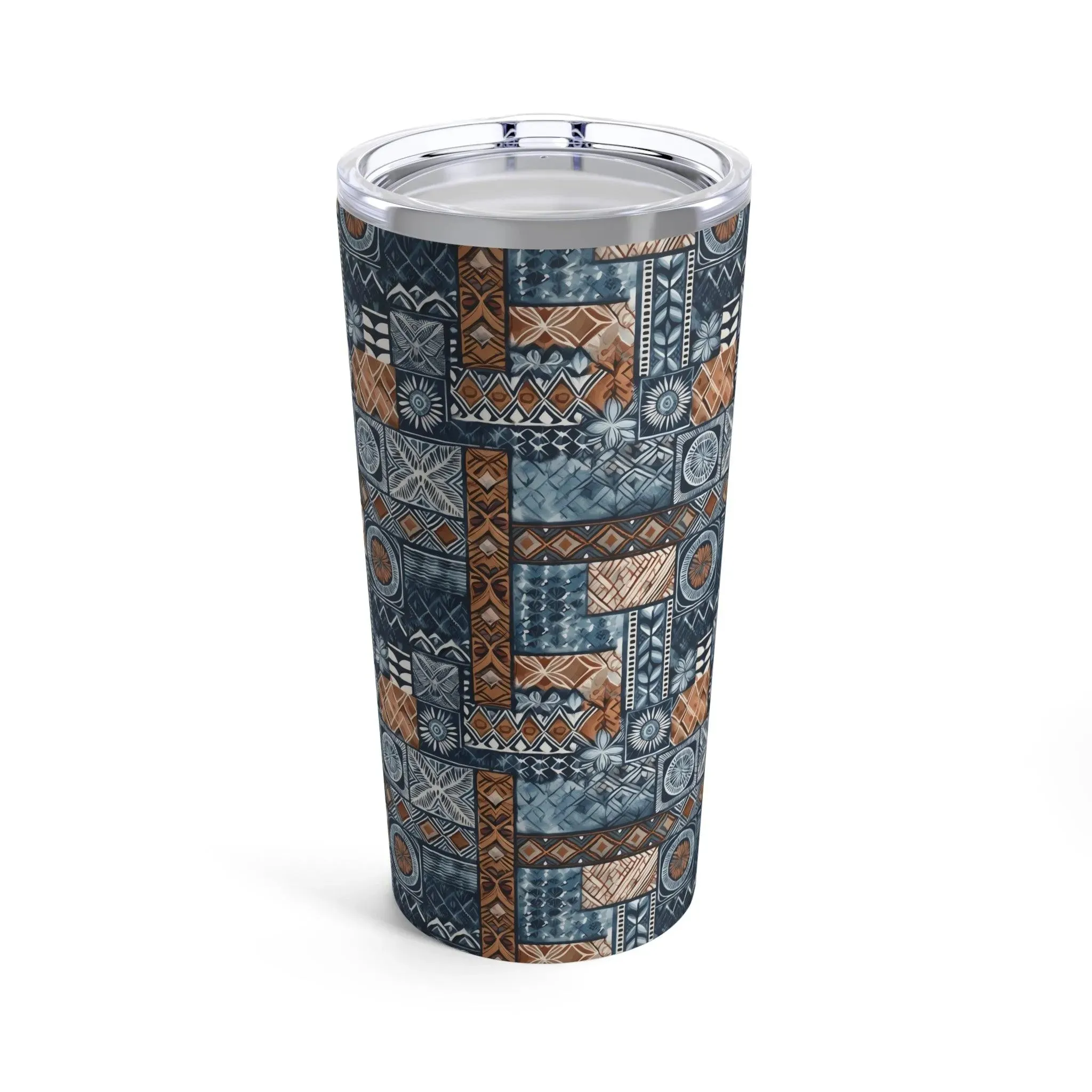 Pacific Islands Tapa Cloth Tumbler