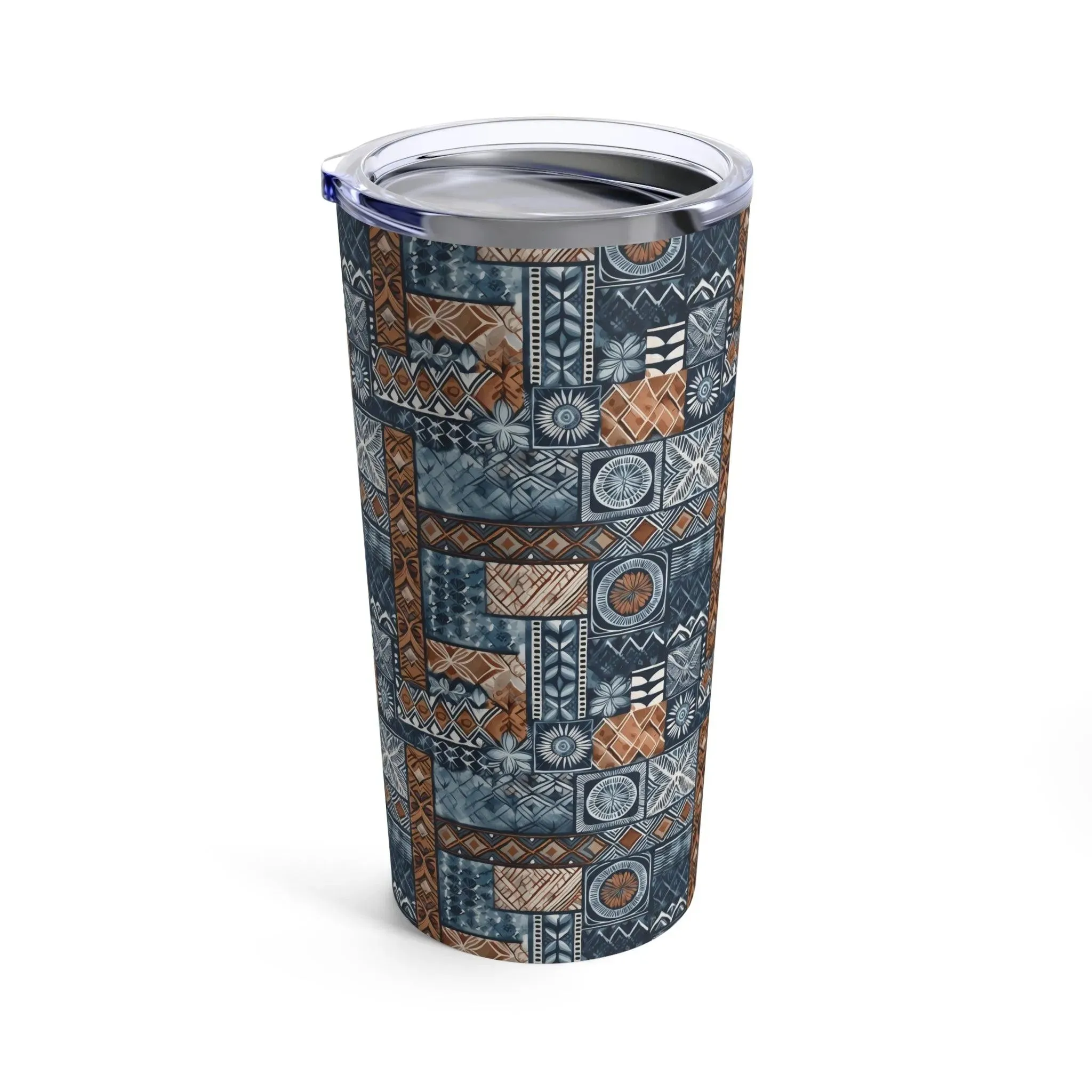 Pacific Islands Tapa Cloth Tumbler