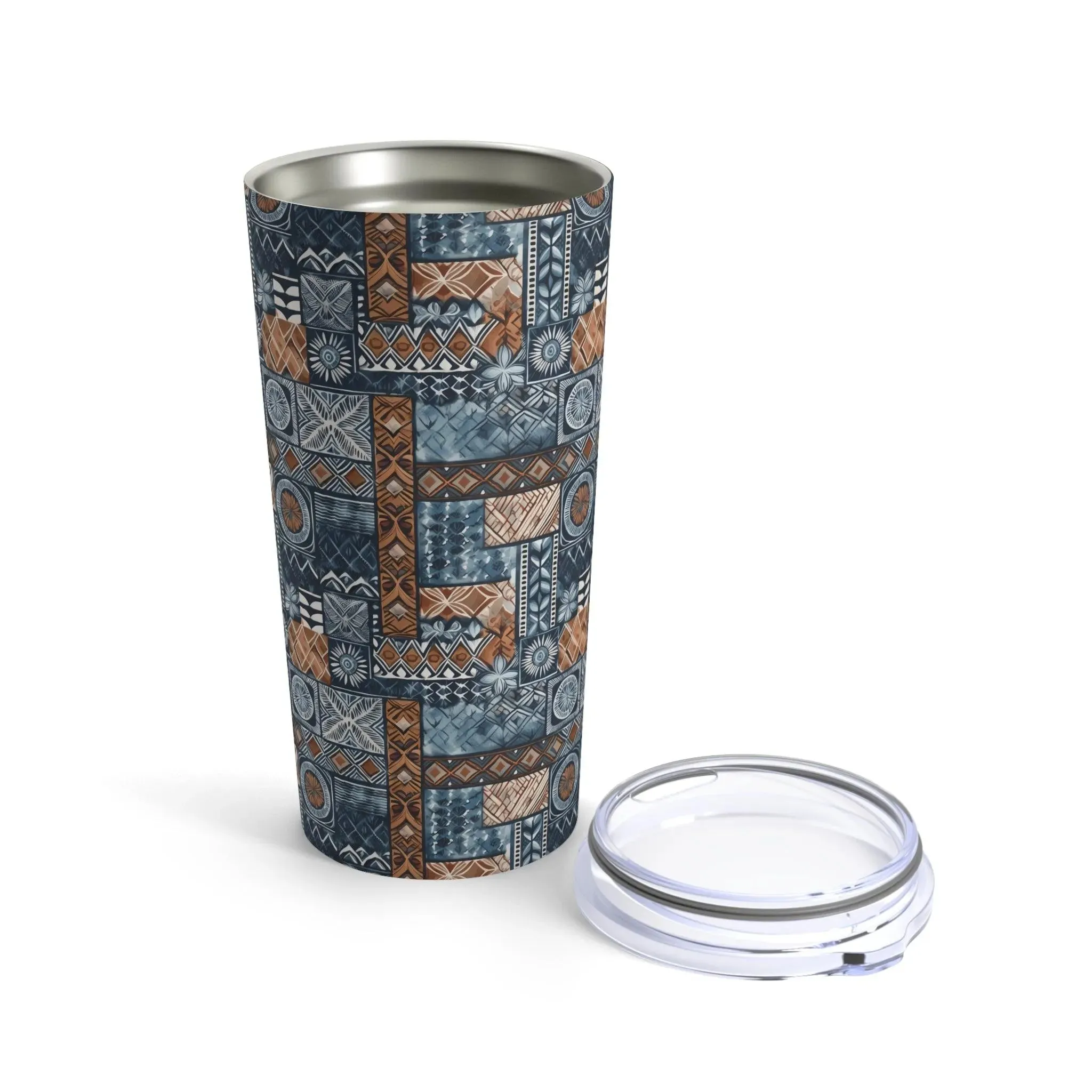 Pacific Islands Tapa Cloth Tumbler