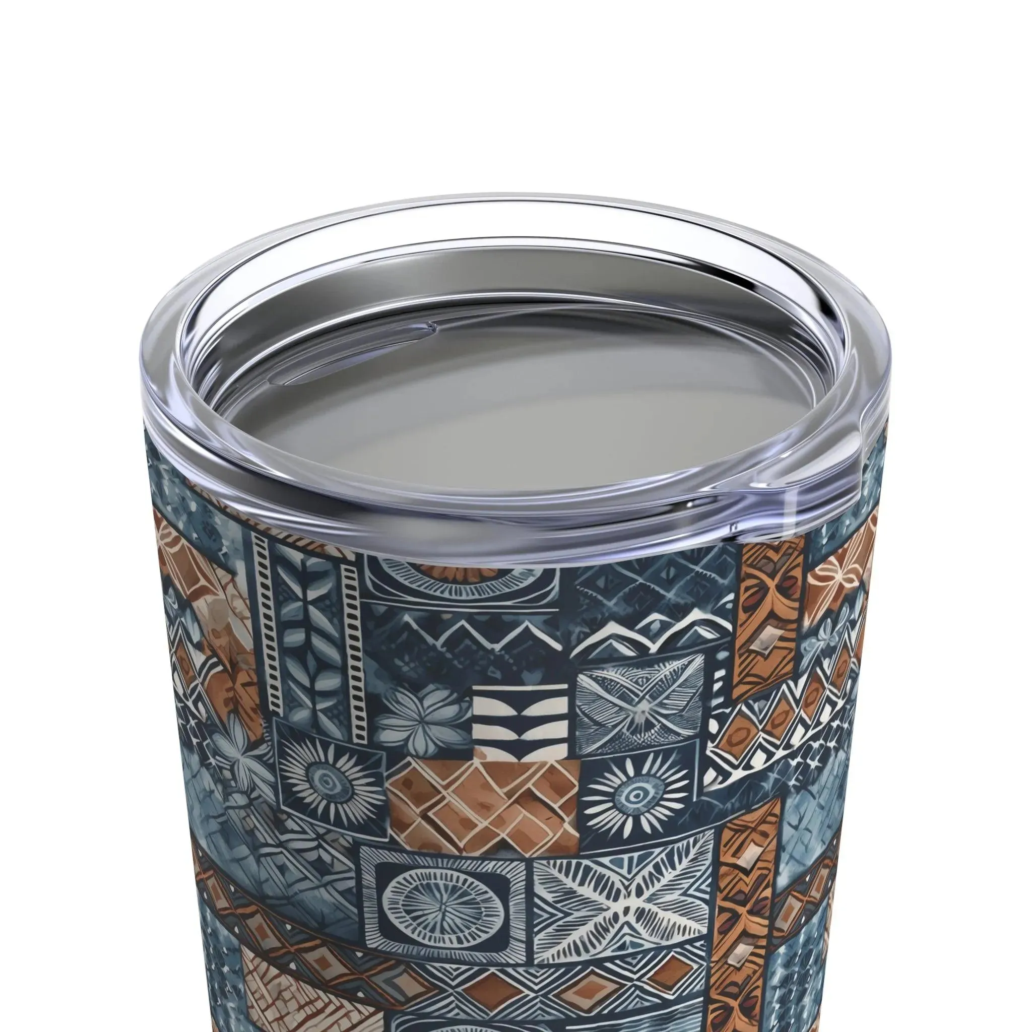 Pacific Islands Tapa Cloth Tumbler