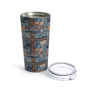 Pacific Islands Tapa Cloth Tumbler