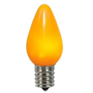 Replacement Yellow Ceramic C7 LED Bulbs 25-Pack