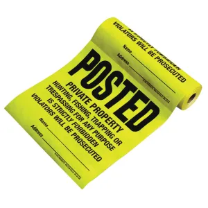 Roll Lawn Sign
