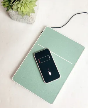 Small Leather Phone Charging Pad