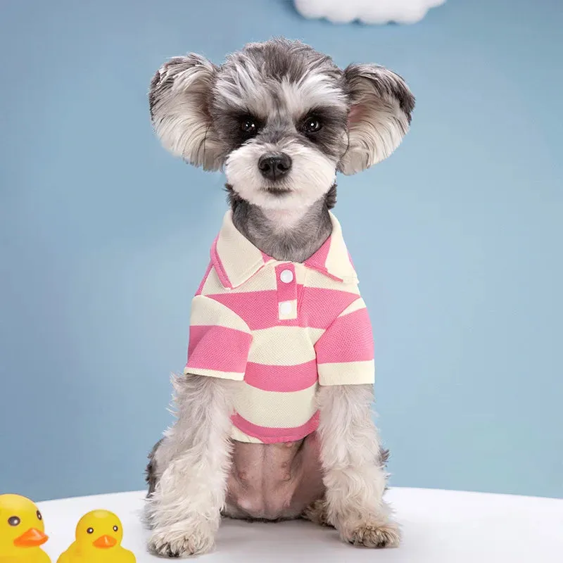 Striped Polog Dog Shirt